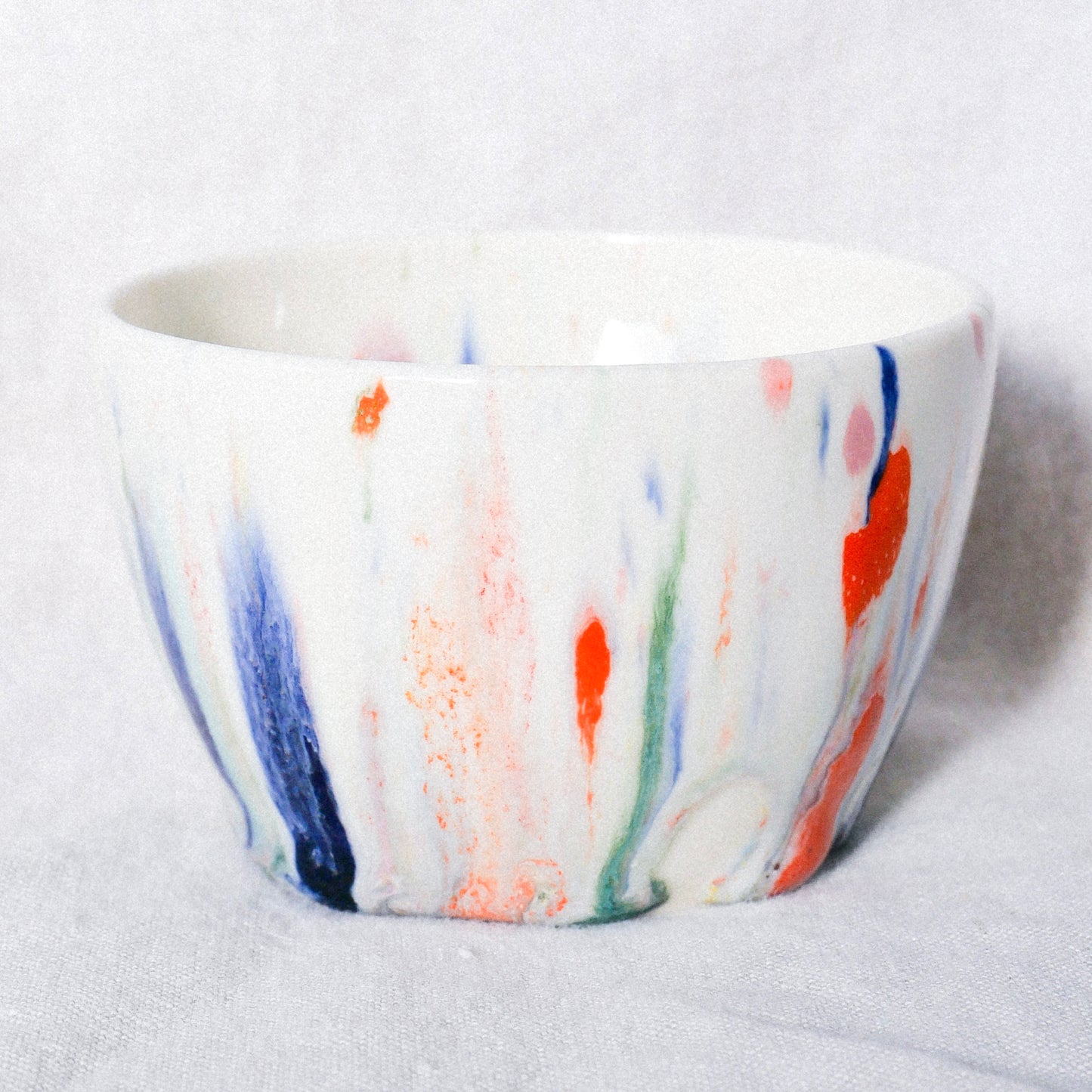 candy drip porcelain mug (large)