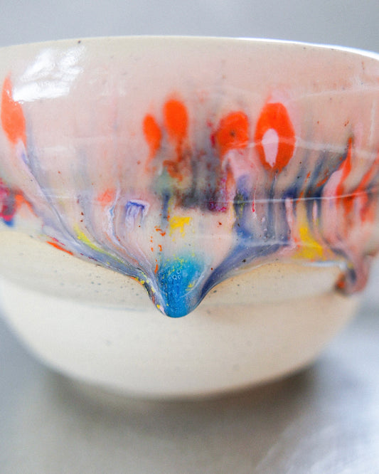 ice cream bowl „rose meadow“