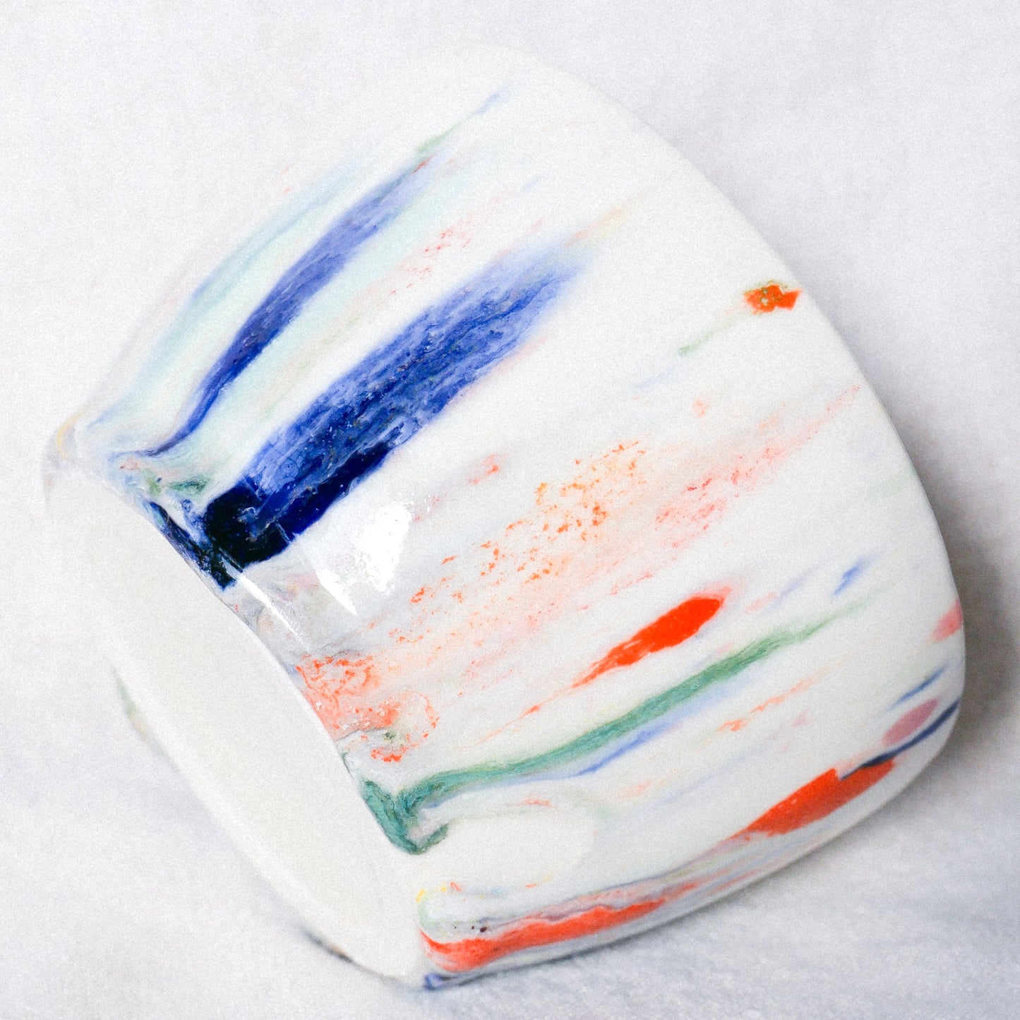 candy drip porcelain mug (large)