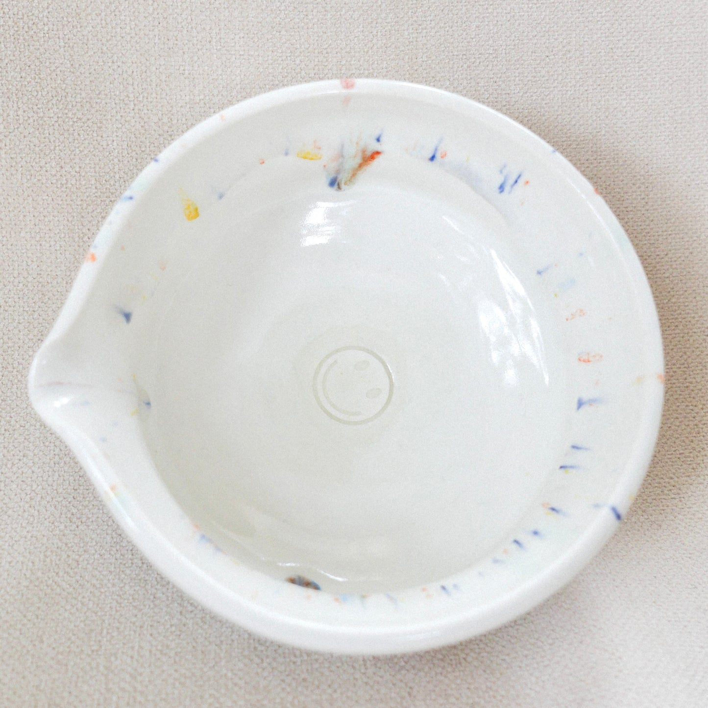 candy drip porcelain matcha set