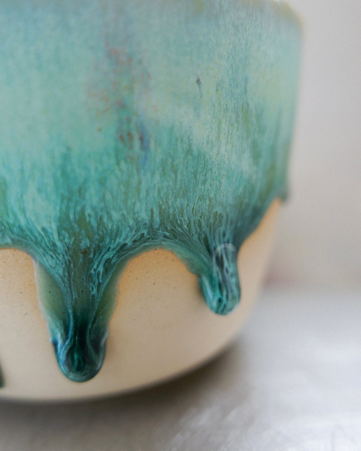 green barista mug