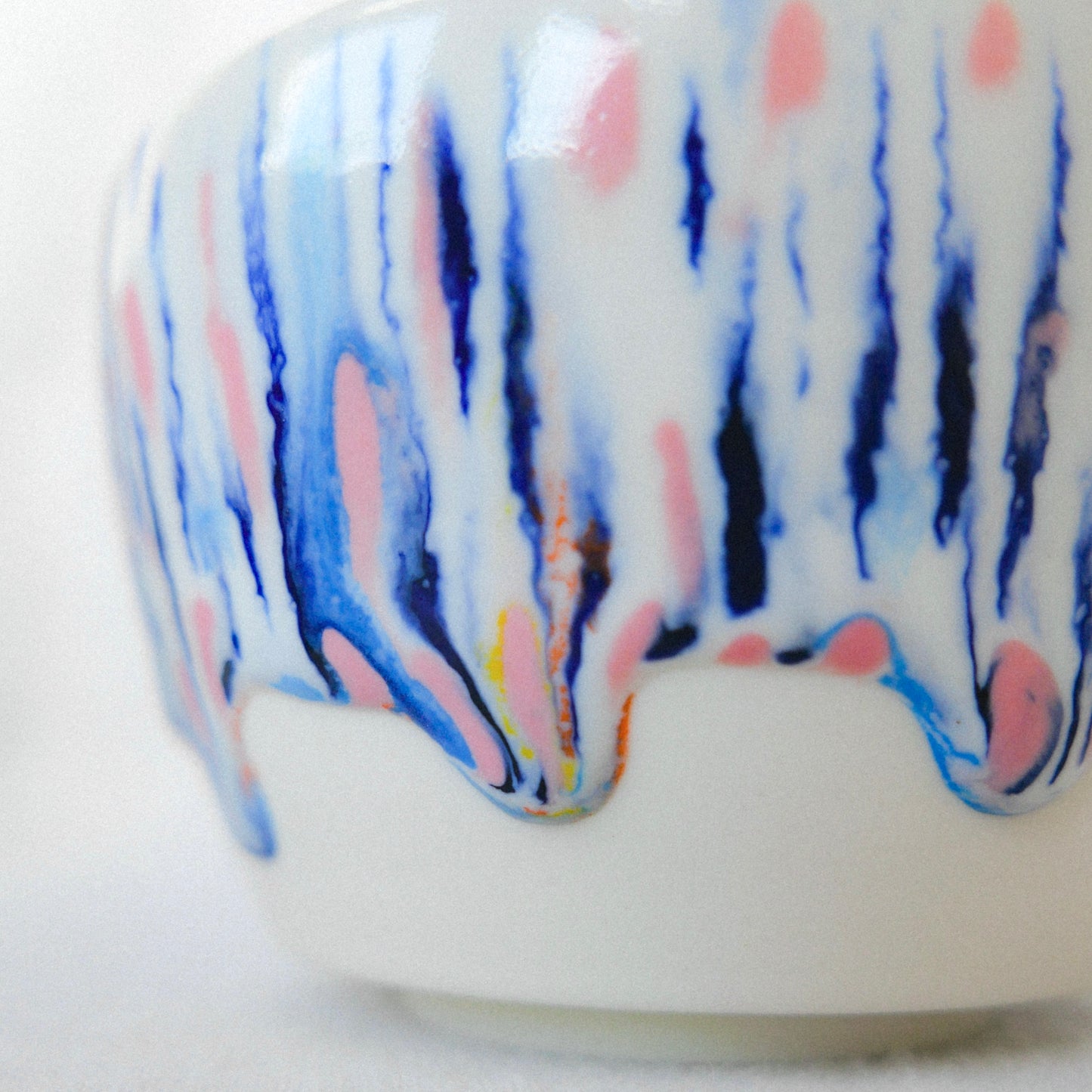 deep blue porcelain mug (large)
