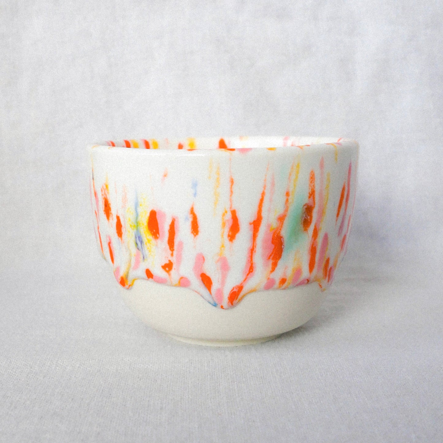 pink/orange porcelain mug (small)