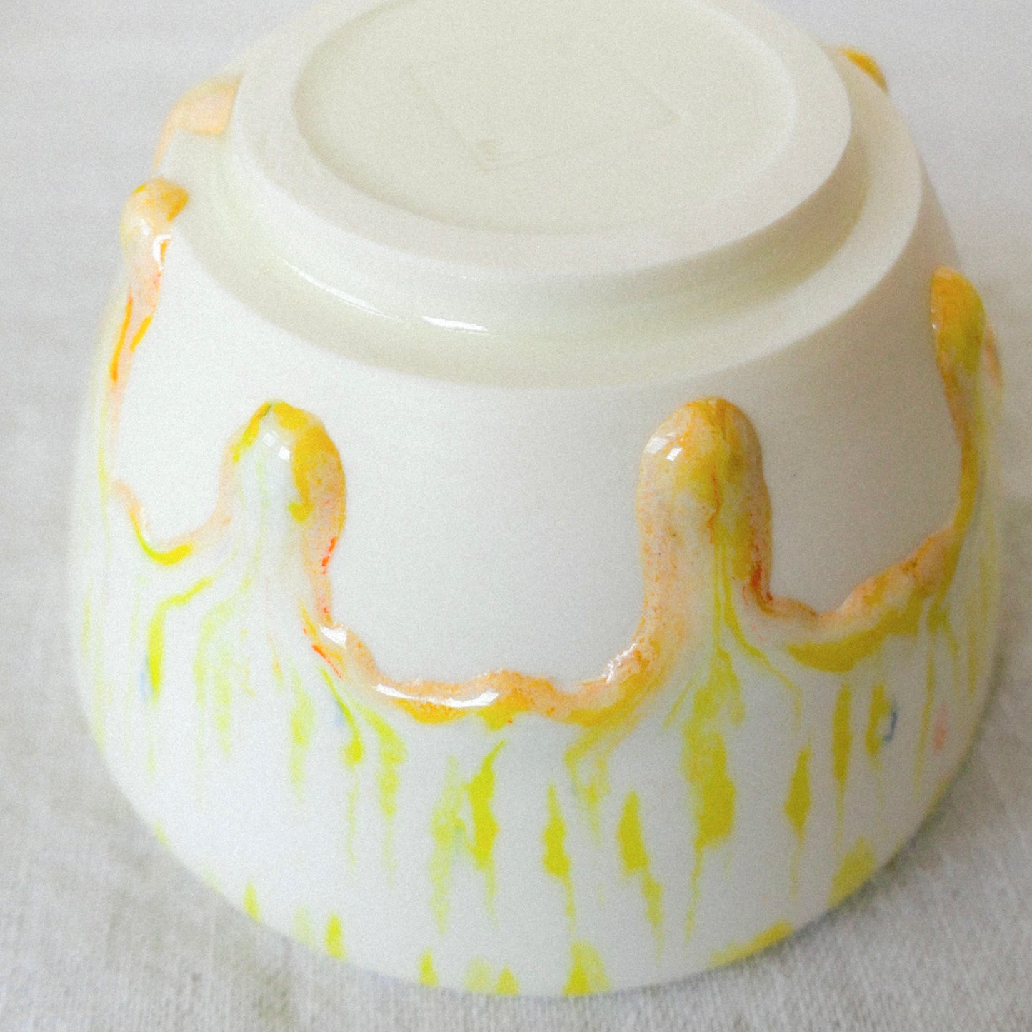 honey melon porcelain mug (large)