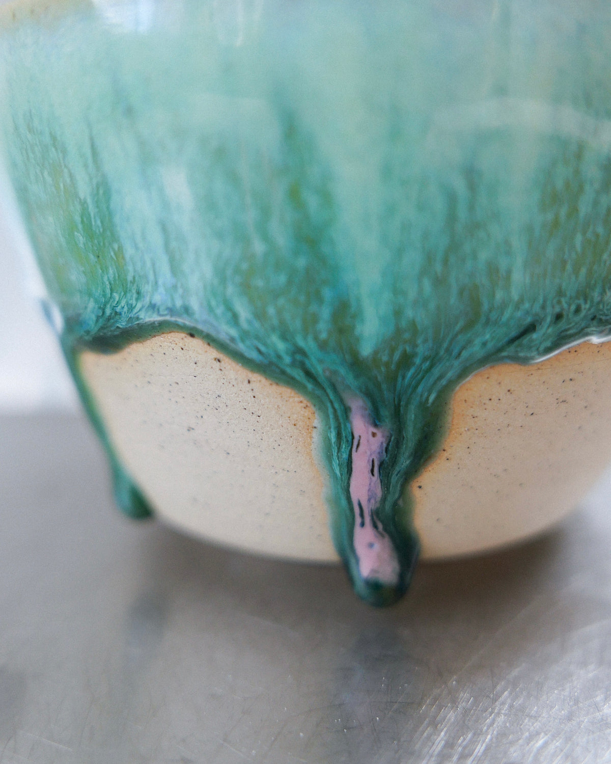 green barista mug
