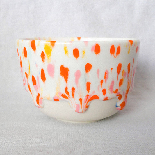pink/orange porcelain mug (large)
