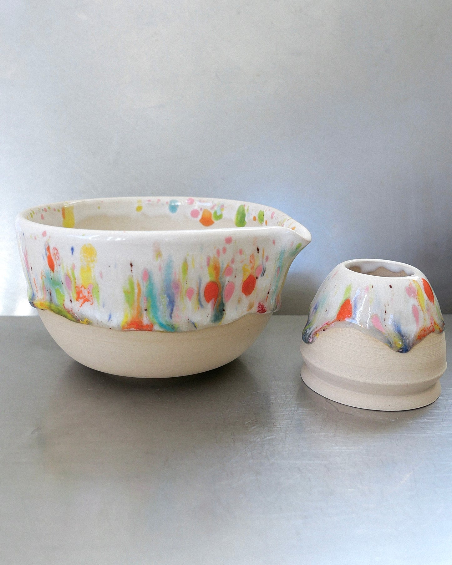 candy drip matcha set