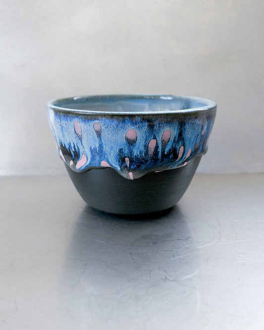 black porcelain barista mug 217 ml
