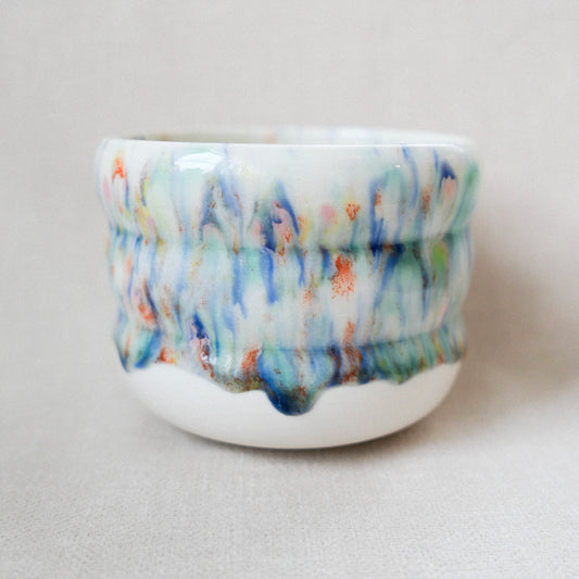 ice candy porcelain wavy mug