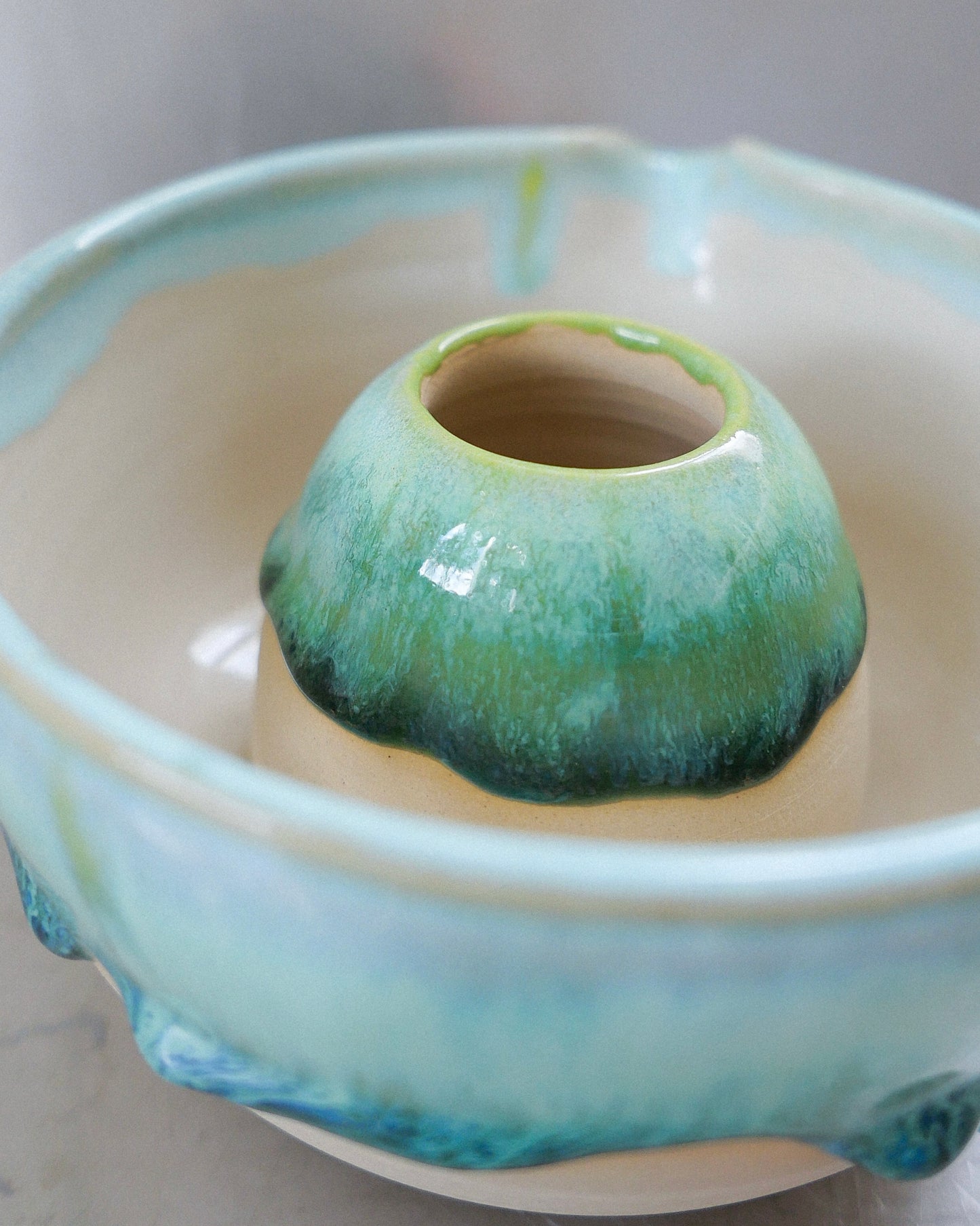 green matcha set