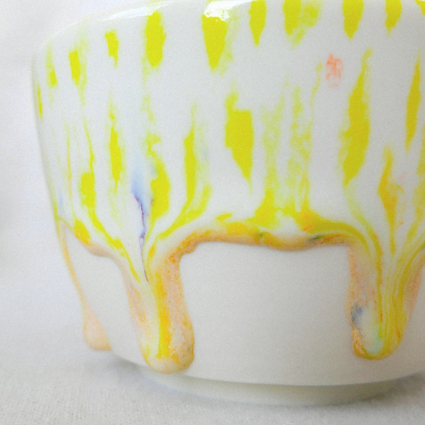 honey melon porcelain mug (large)