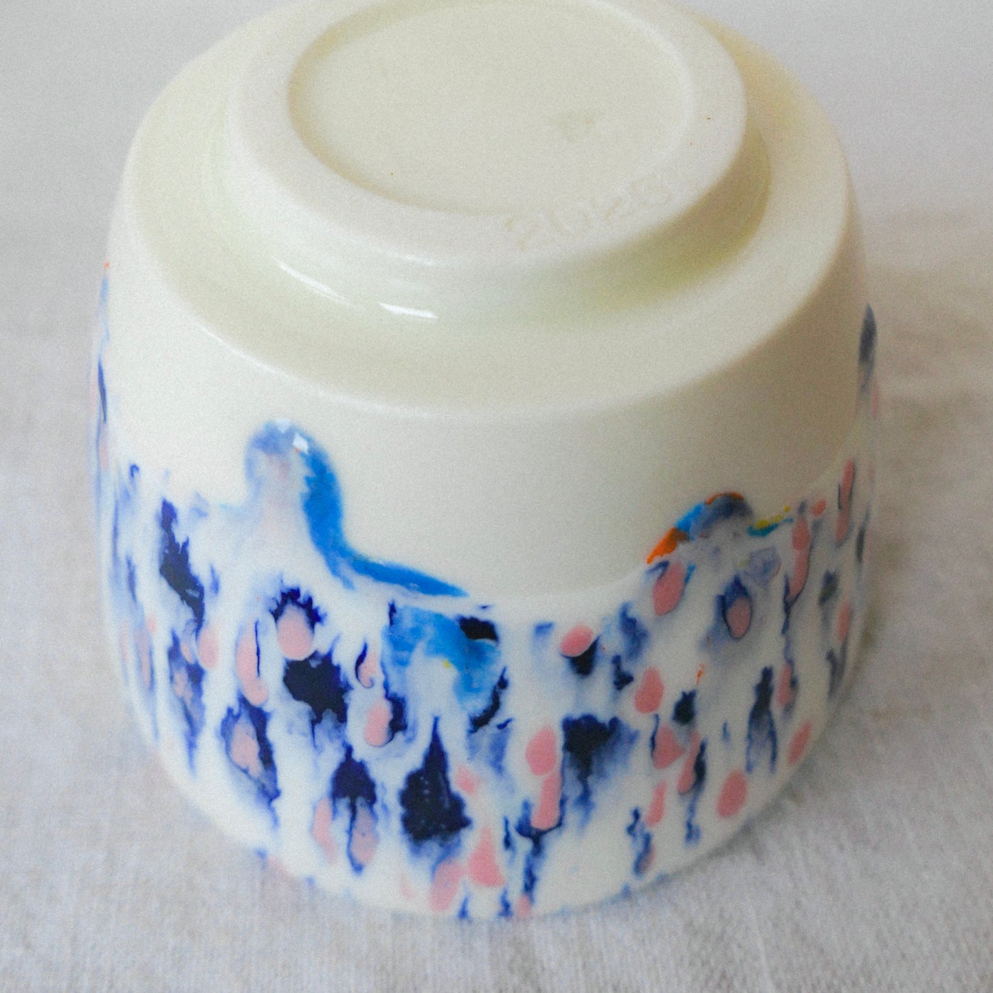 deep blue porcelain mug (small)