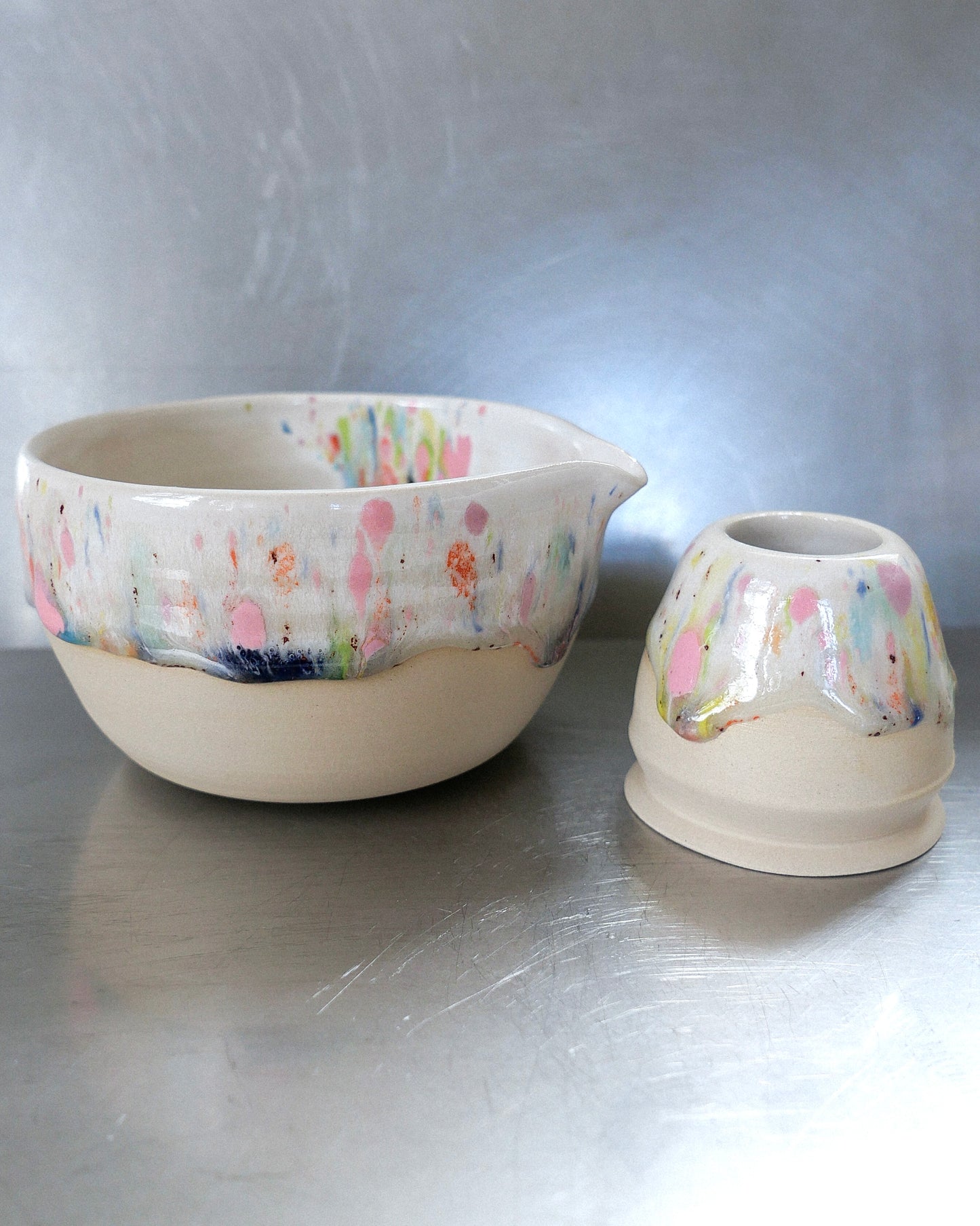 candy drip matcha set