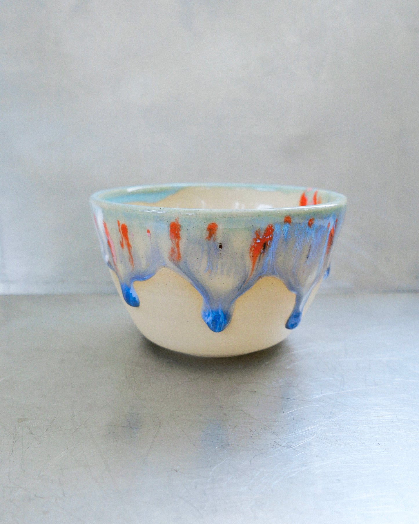 lilac drips barista mug 260 ml