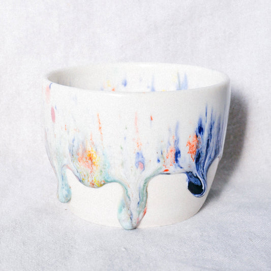 candy drip porcelain mug (small)