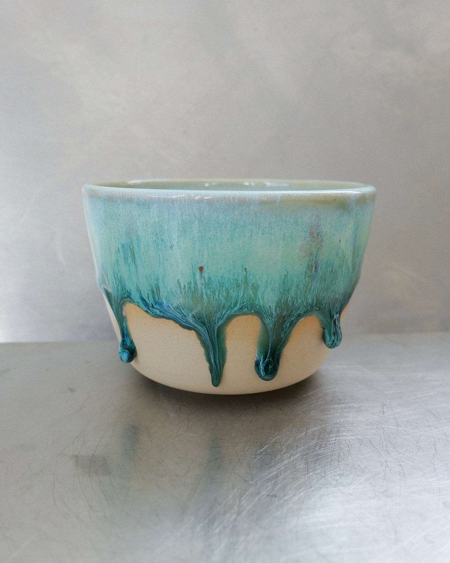 green barista mug