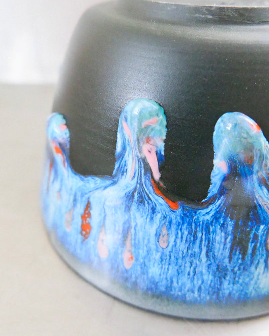 black porcelain barista mug 230 ml