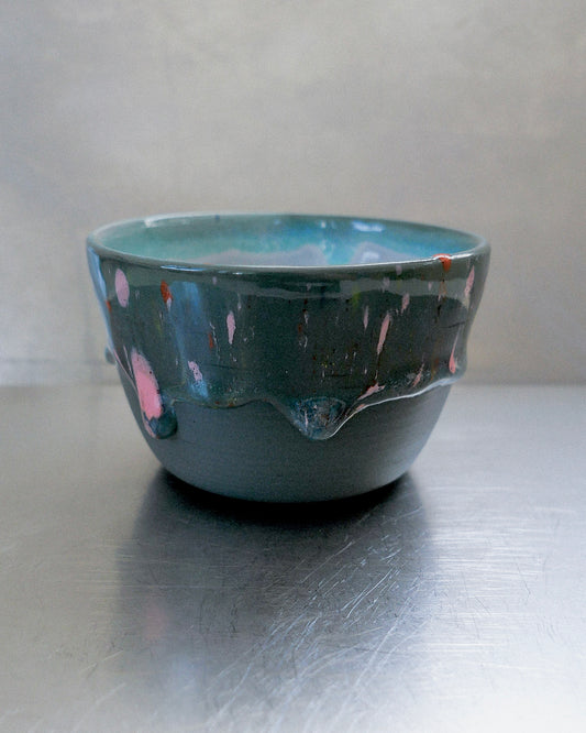 black porcelain barista mug 280 ml