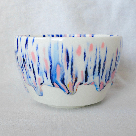 deep blue porcelain mug (large)