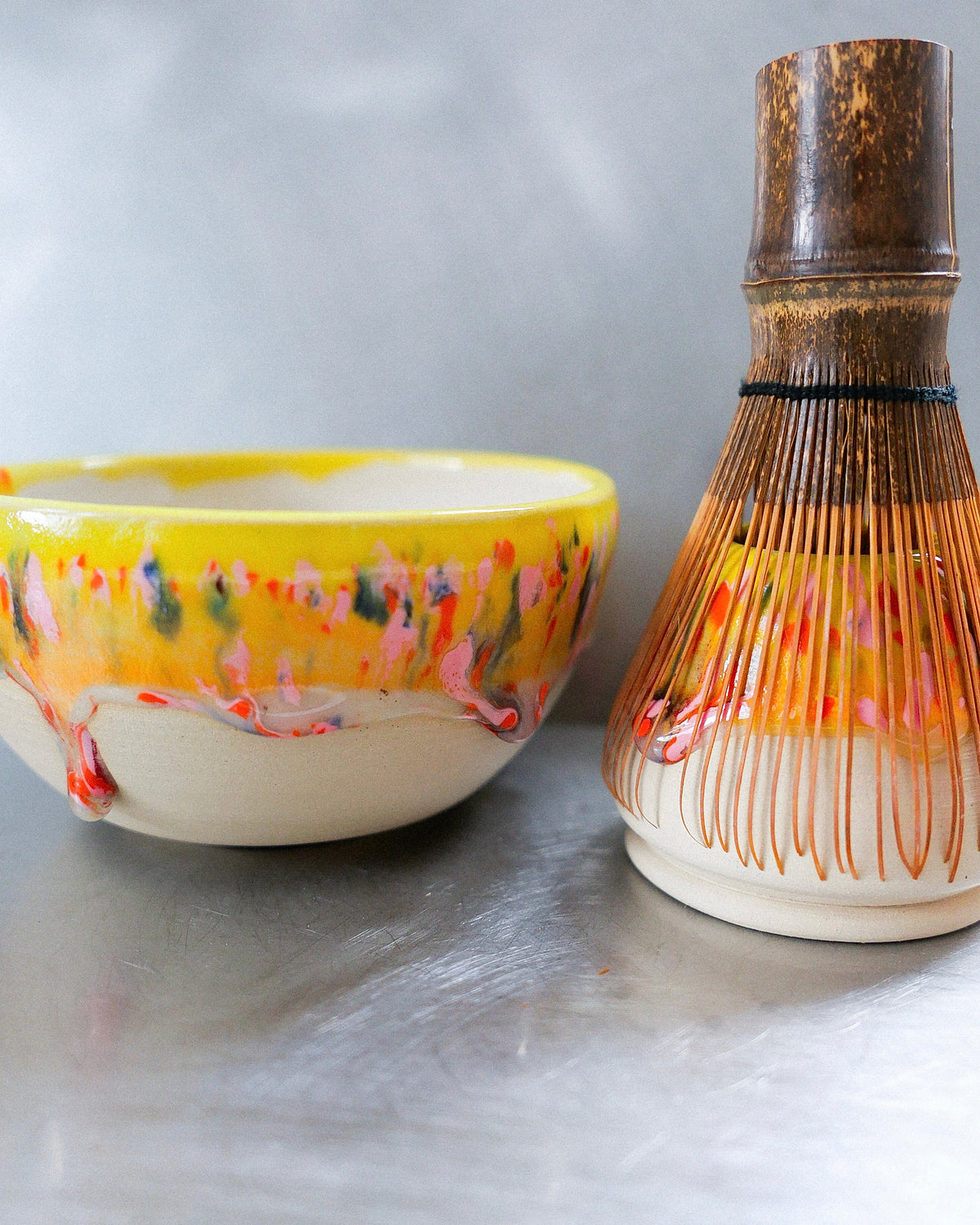 sunset meadow matcha set
