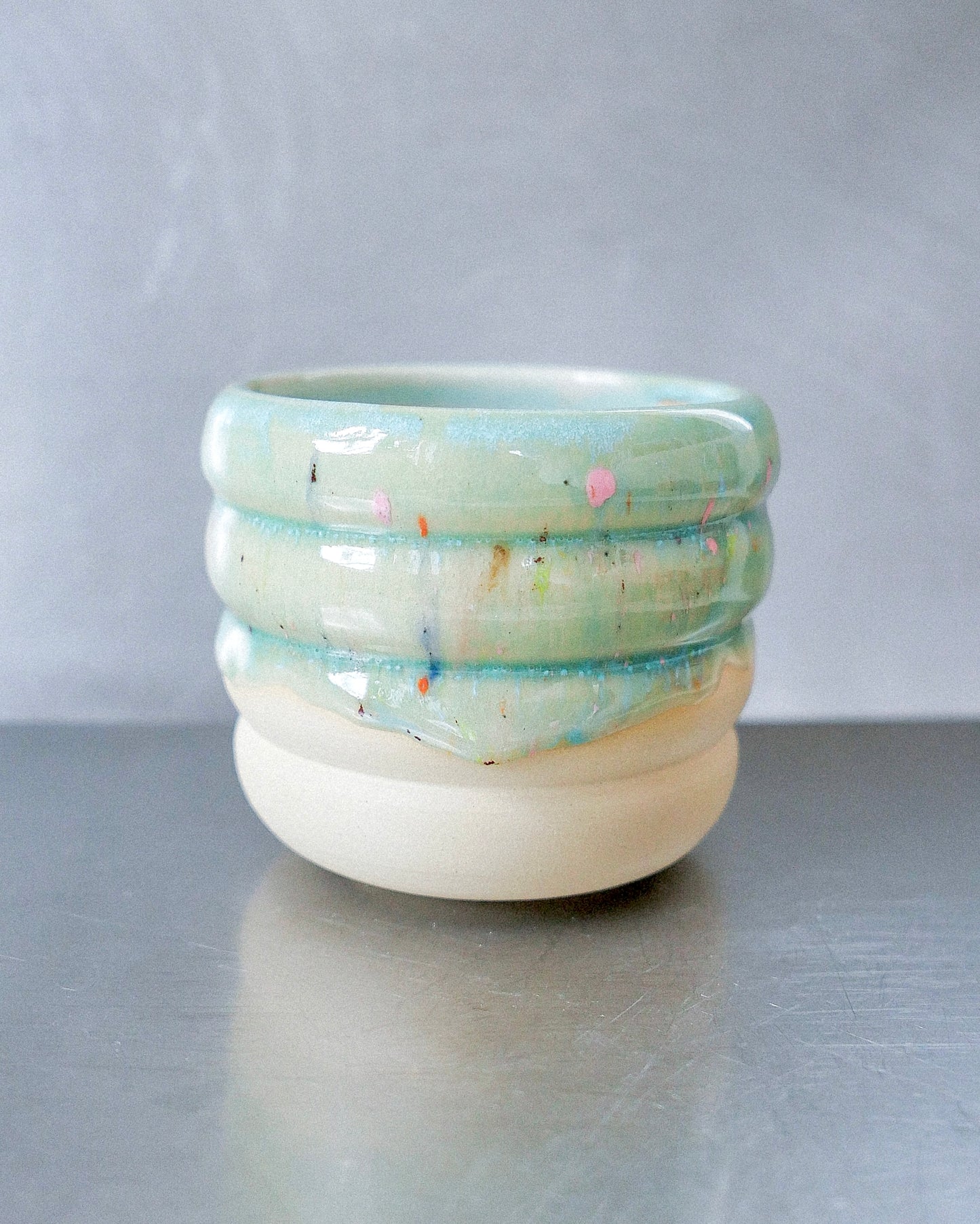 minty wavy mug 345 ml