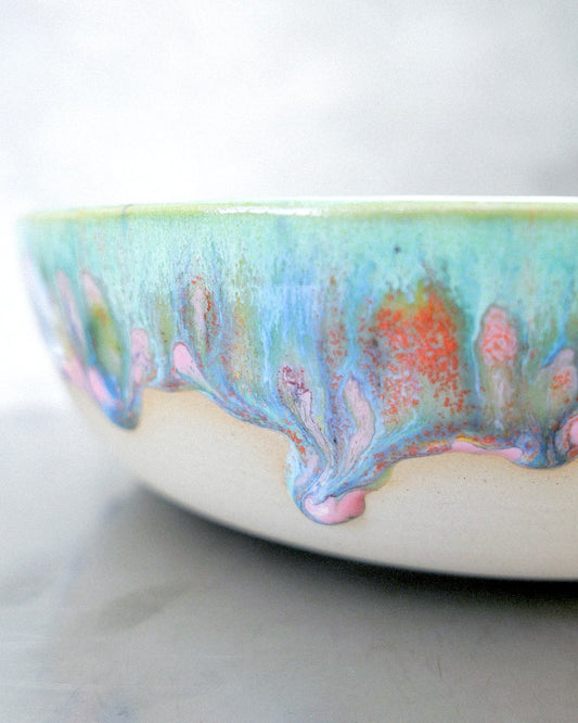 lime pasta bowl 19x6cm