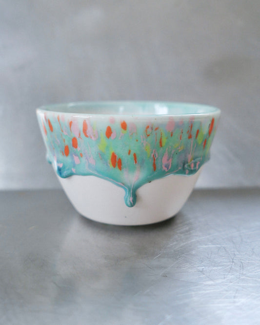 minty meadow porcelain barista mug 235 ml