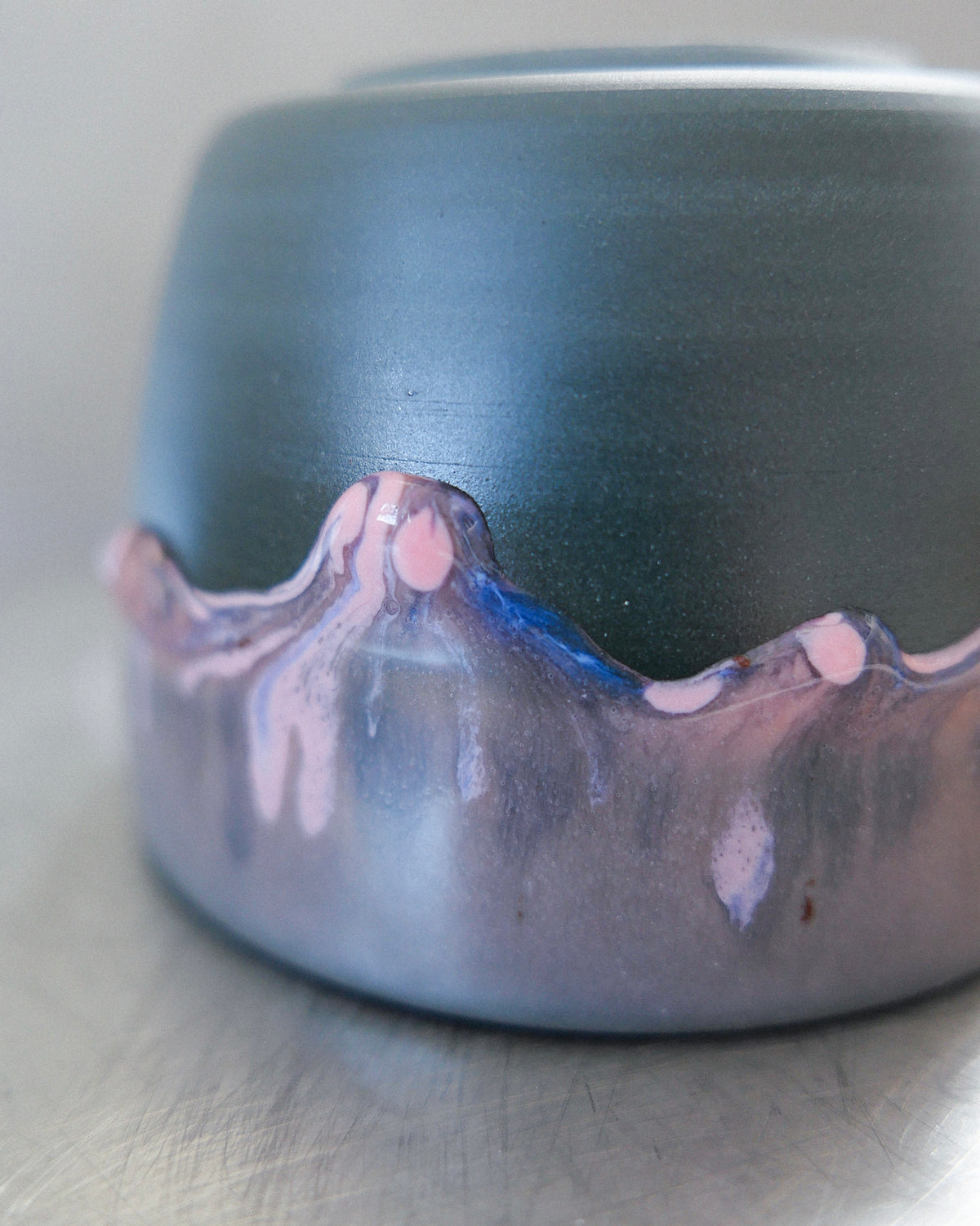black porcelain barista mug 190 ml