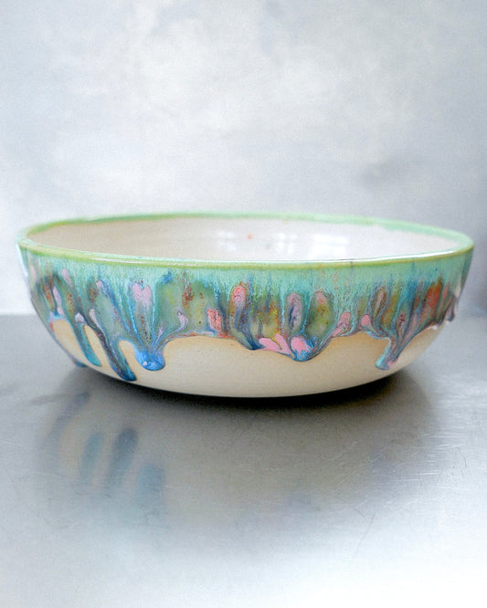 lime pasta bowl 19x6cm