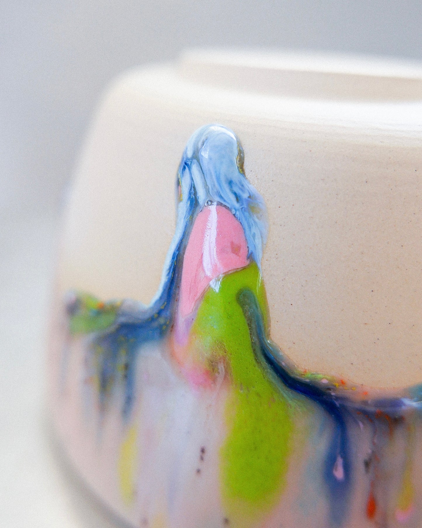 rose meadow barista mug