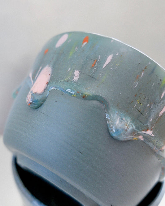 black porcelain barista mug 280 ml