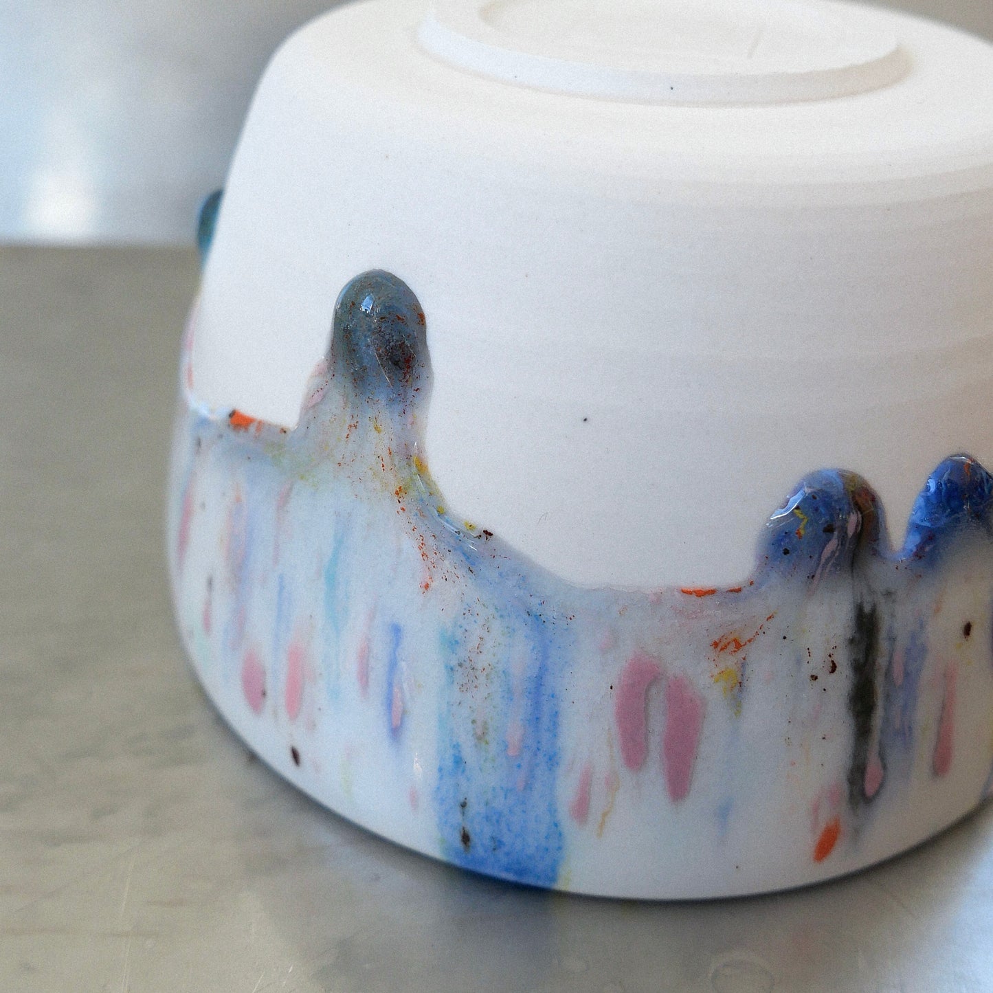 candy drip porcelain mug (large)