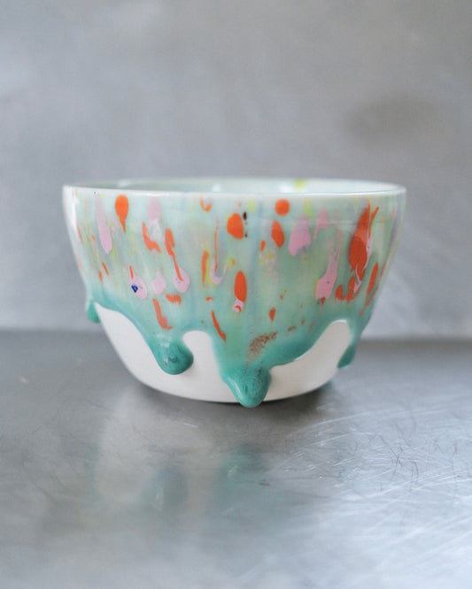 minty meadow porcelain barista mug 190 ml