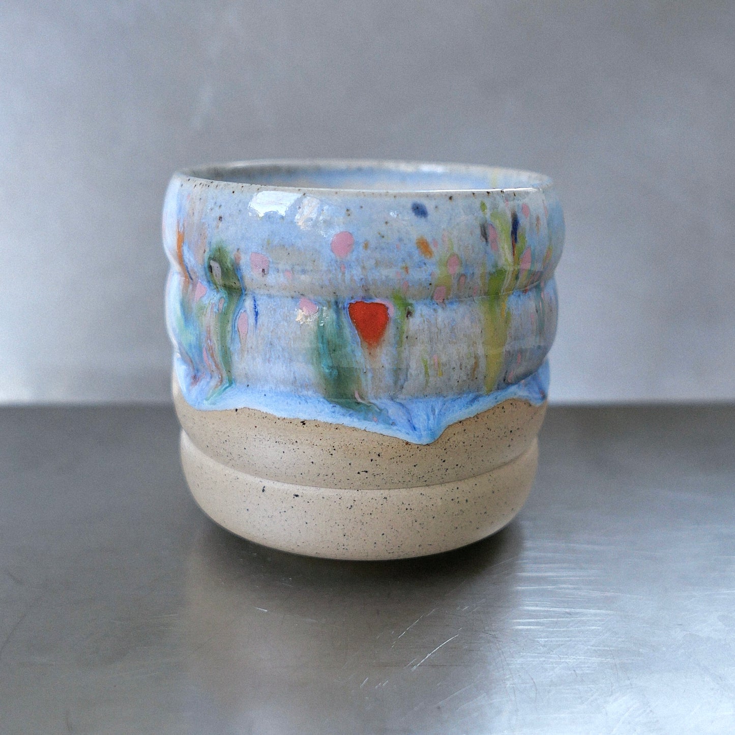 lilac meadow wavy mug (350 ml)