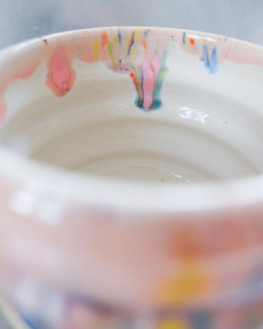rose meadow wavy mug 390 ml