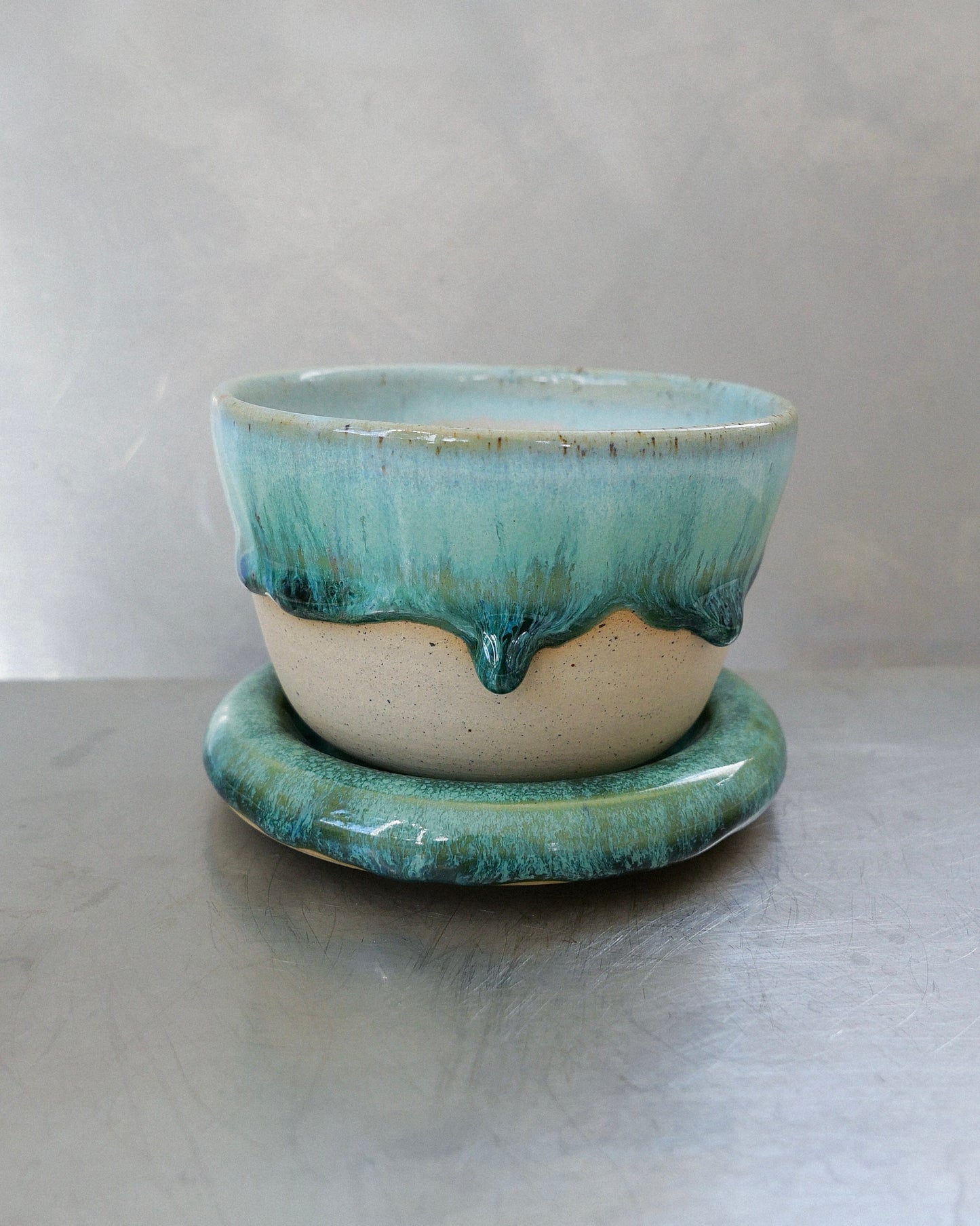 green barista set