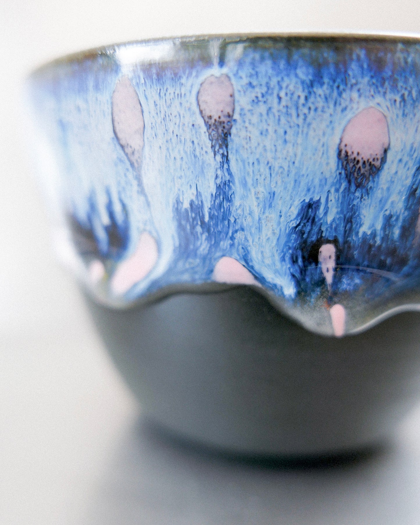 black porcelain barista mug 217 ml