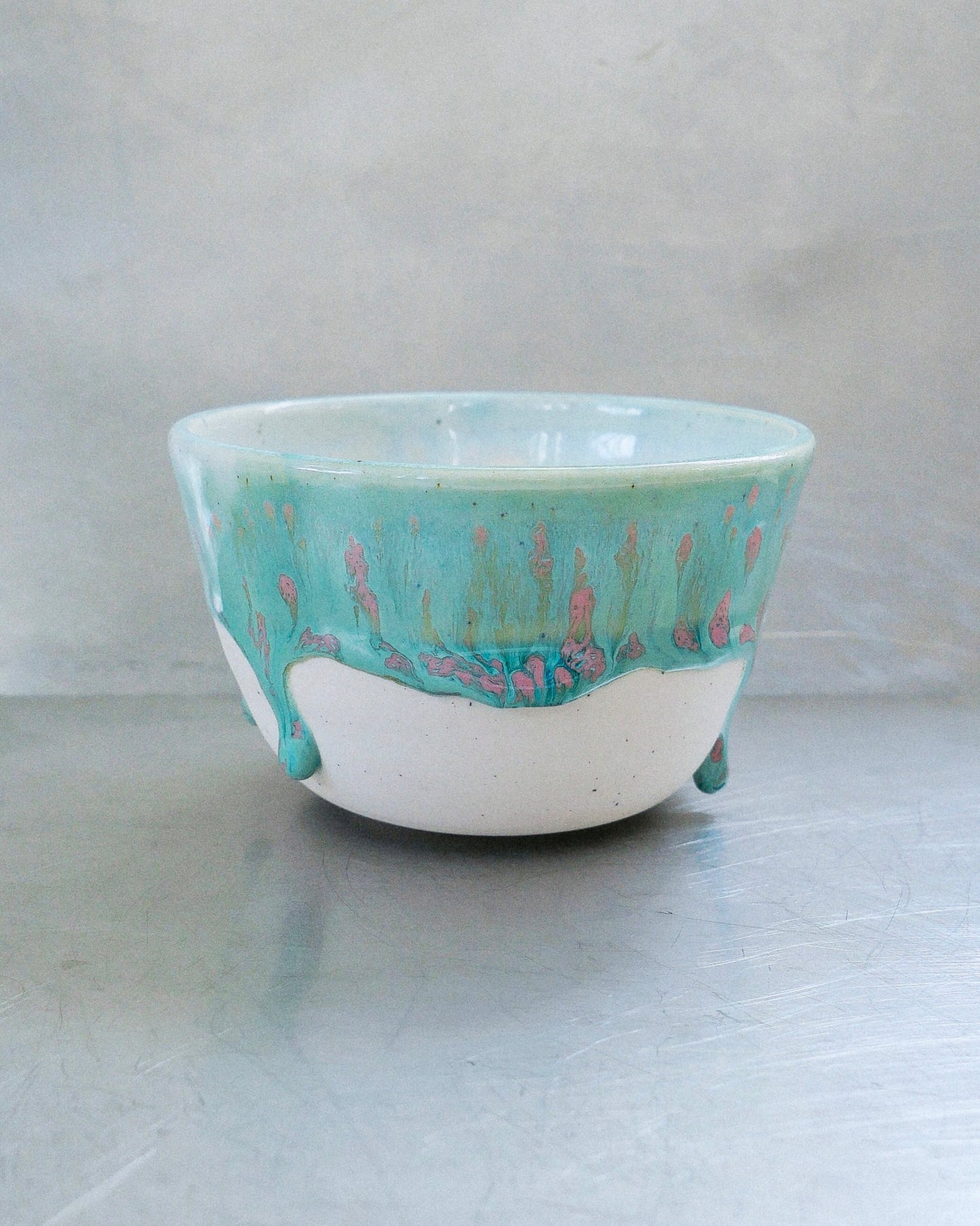 waterlily barista porcelain mug