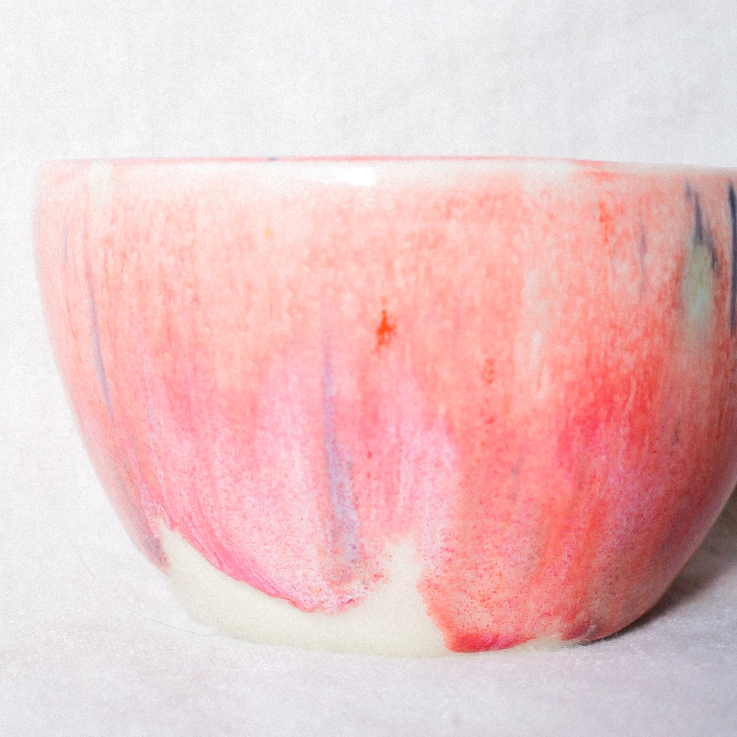 hot pink porcelain mug (large)
