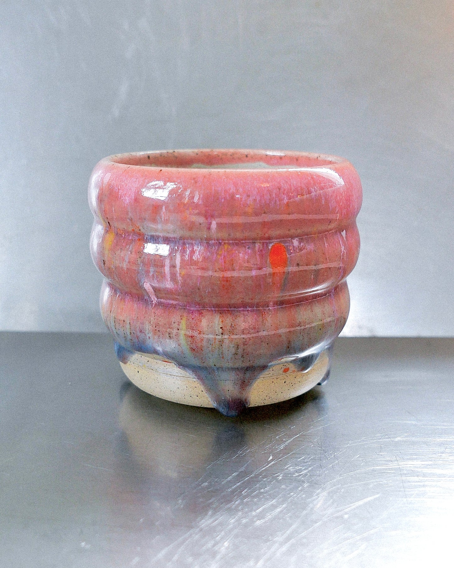 raspberry wavy mug 295 ml