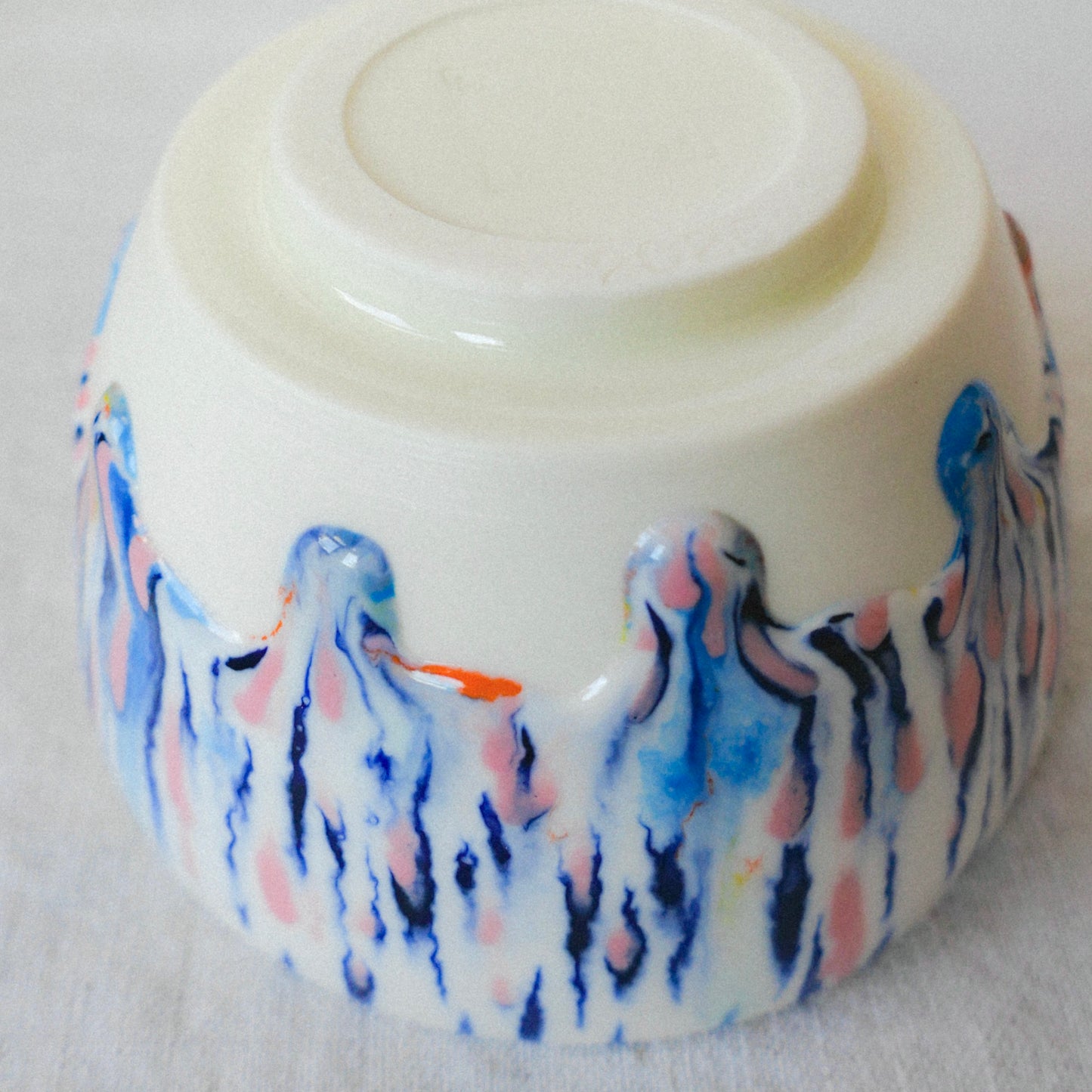 deep blue porcelain mug (large)