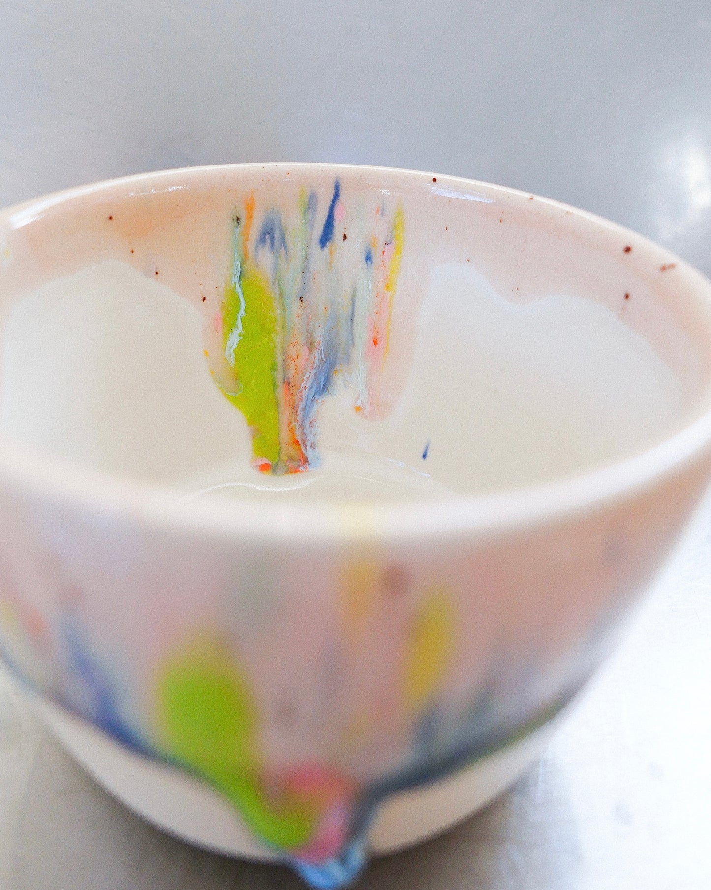 rose meadow barista mug