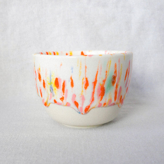 pink/orange porcelain mug (small)