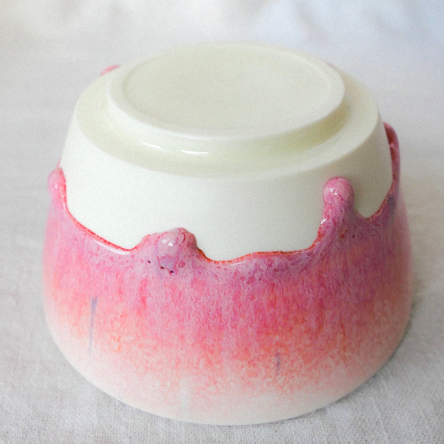 hot pink porcelain mug (large)