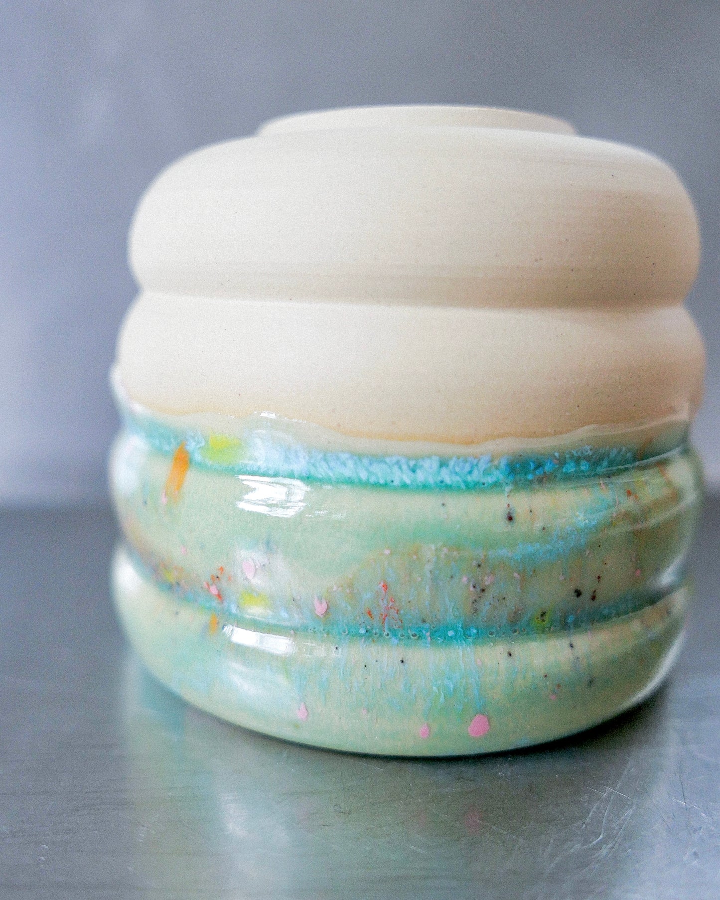 minty wavy mug 345 ml