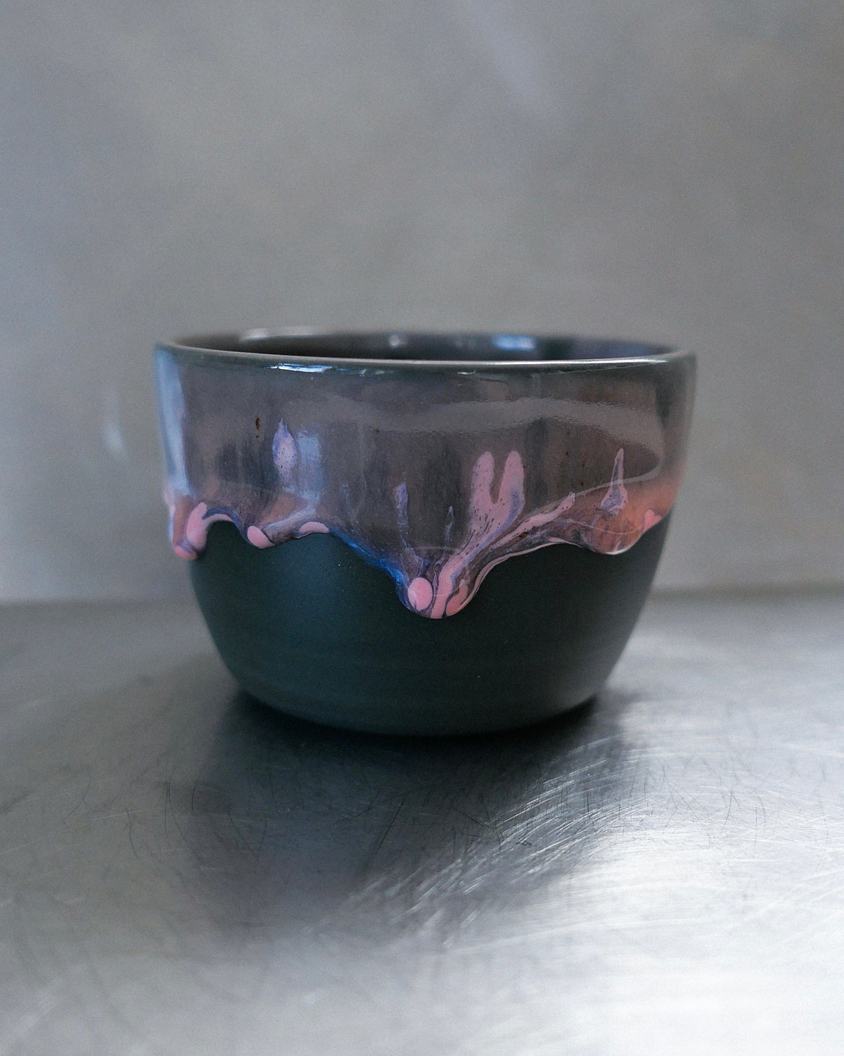 black porcelain barista mug 190 ml