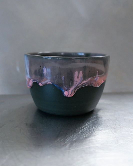 black porcelain barista mug 190 ml